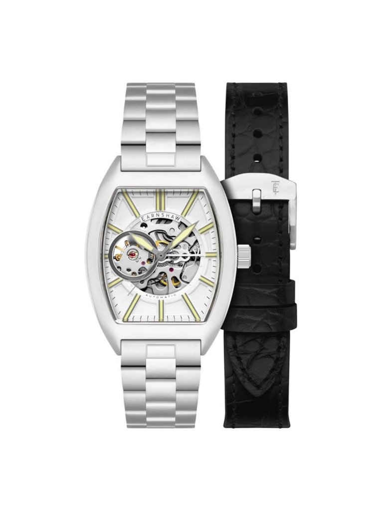 Nwt Thomas Earnshaw Beauchamp Automatic Silver Dial Men's Watch